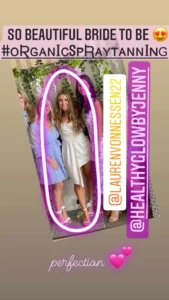 beautiful bride to be by Healthy Glow Beauty in Rowley MA